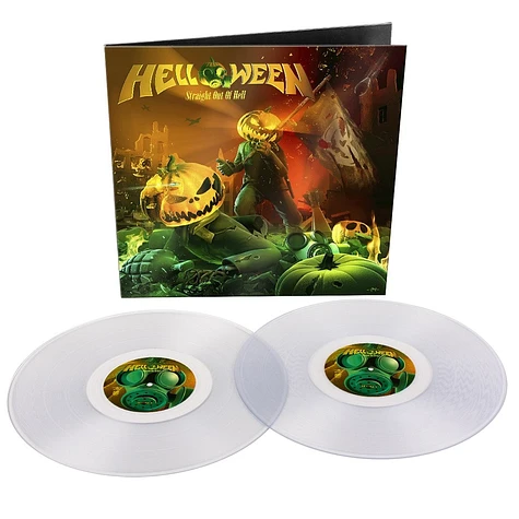 Helloween - Straight Out Of Hell Remastered 2020 Clear Vinyl Edition