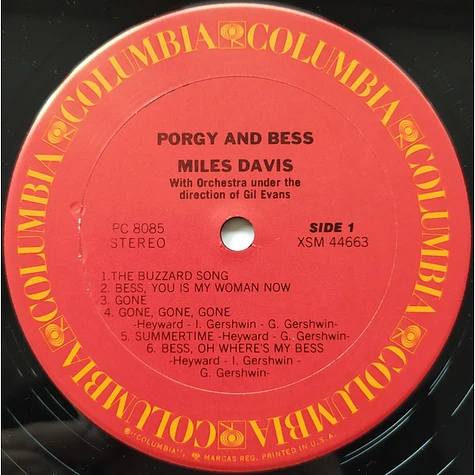 Miles Davis - Porgy And Bess