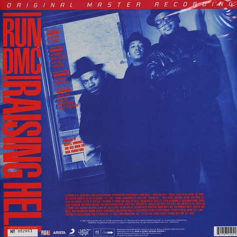 Run DMC - Raising Hell Limited Numbered Mobile Fidelity Edition