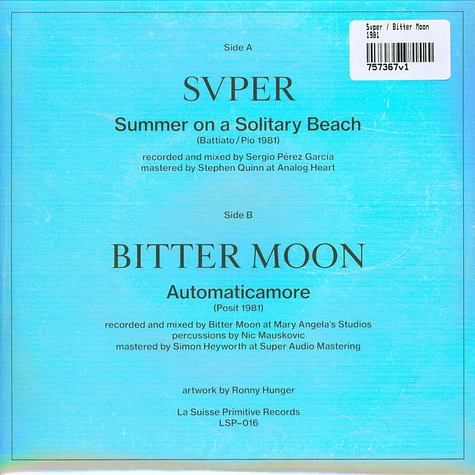 Svper / Bitter Moon - 1981