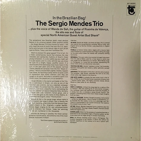 The Sérgio Mendes Trio - In The Brazilian Bag