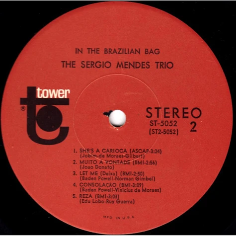 The Sérgio Mendes Trio - In The Brazilian Bag