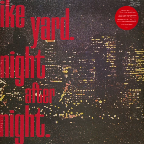 Ike Yard - Night After Night