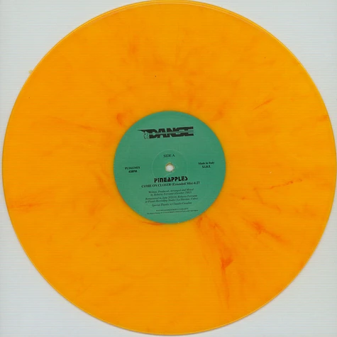 Pineapples - Come On Closer Feat. Douglas Roop HHV Exclusive Orange Vinyl Edition