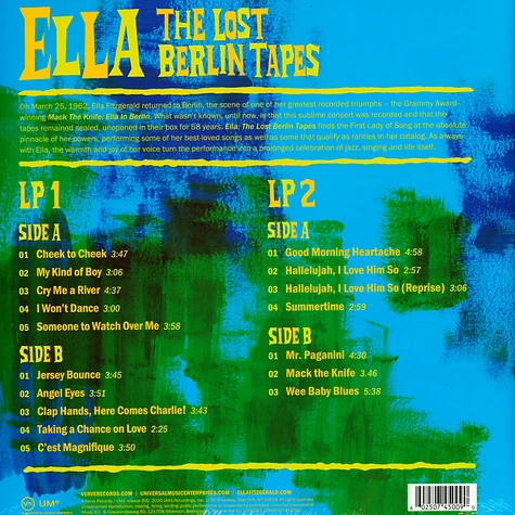 Ella Fitzgerald - The Lost Berlin Tapes