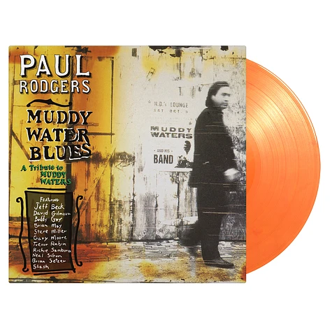 Paul Rodgers - Muddy Water Blues Limited Numbered Orange Vinyl Edition