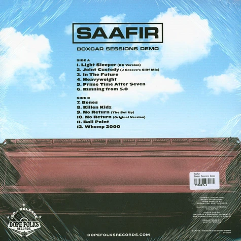 Saafir - Boxcar Sessions Demo