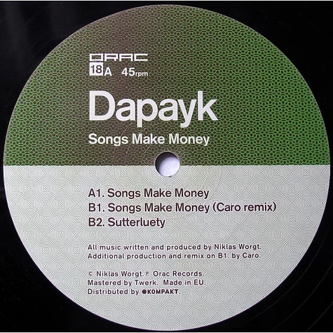 Dapayk - Songs Make Money