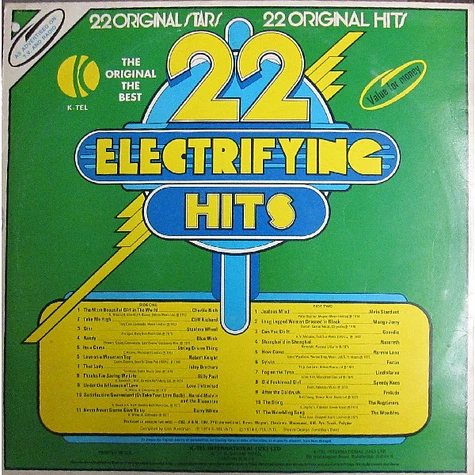 V.A. - 22 Electrifying Hits