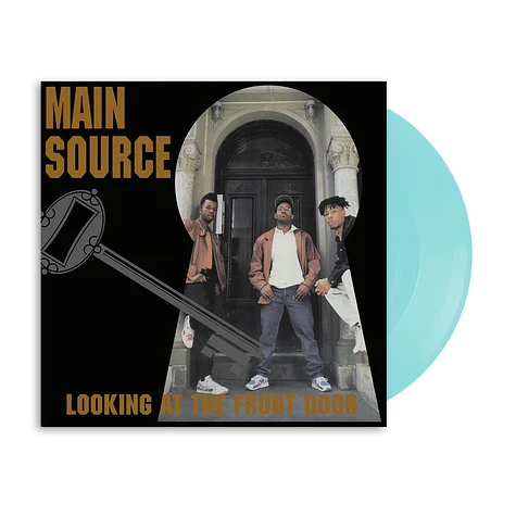 Main Source - Looking At The Front Door / Watch Roger Do His Thing Turquoise Vinyl Edition
