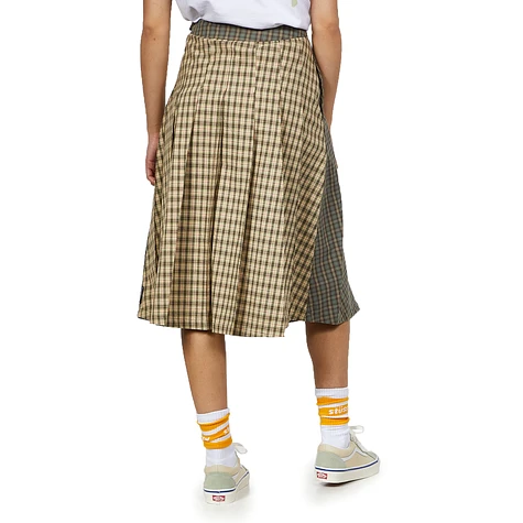 Stüssy - Mix Plaid Pleaded Skirt