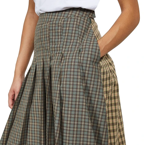 Stüssy - Mix Plaid Pleaded Skirt
