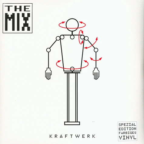 Kraftwerk - The Mix German Version White Vinyl Edition
