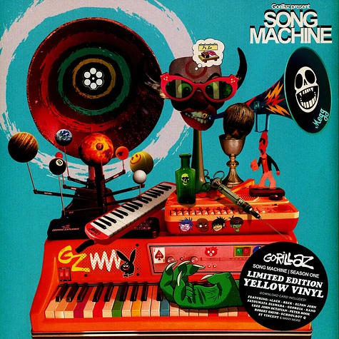 Gorillaz - Song Machine Season One : Strange Timez HHV Exclusive Yellow Vinyl Edition