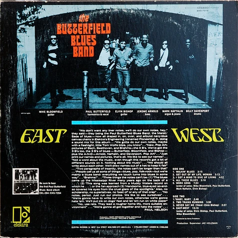 The Paul Butterfield Blues Band - East-West