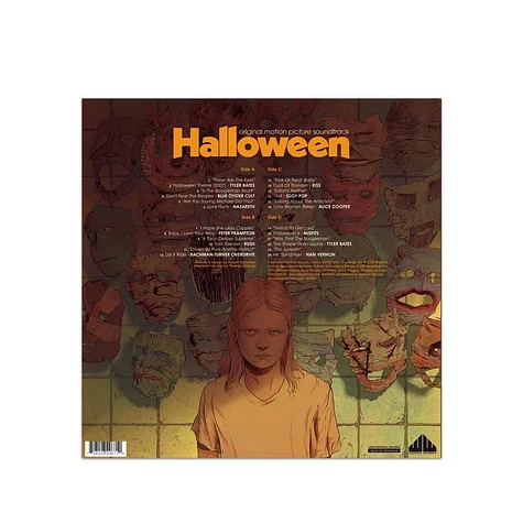 V.A. - OST Rob Zombie's Halloween Black & Crystal Clear Striped Vinyl with Pumpkin Orange Splatter Edition