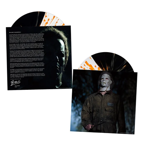 V.A. - OST Rob Zombie's Halloween Black & Crystal Clear Striped Vinyl with Pumpkin Orange Splatter Edition