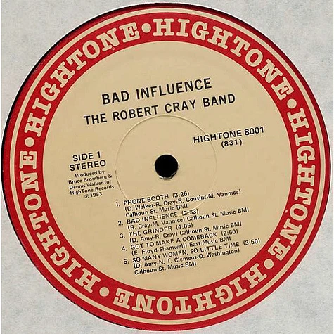 The Robert Cray Band - Bad Influence