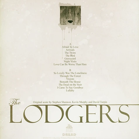 David Turpin, Stephen Shannon & Kevin Murphy - OST The Lodger