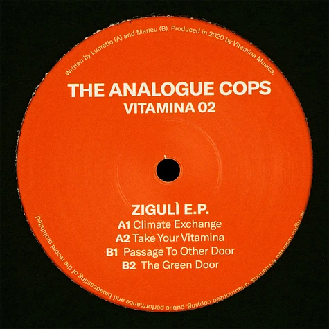 The Analogue Cops - Zigulí EP