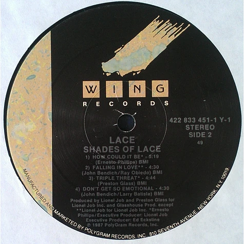Shades Of Lace - Shades Of Lace