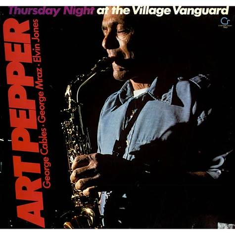 Art Pepper - Thursday Night At The Village Vanguard