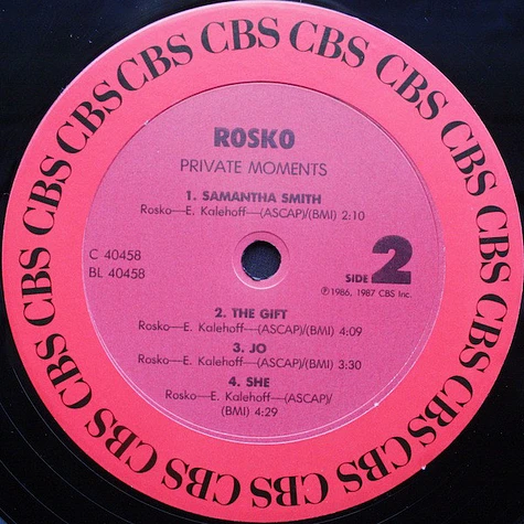 Rosko - Private Moments