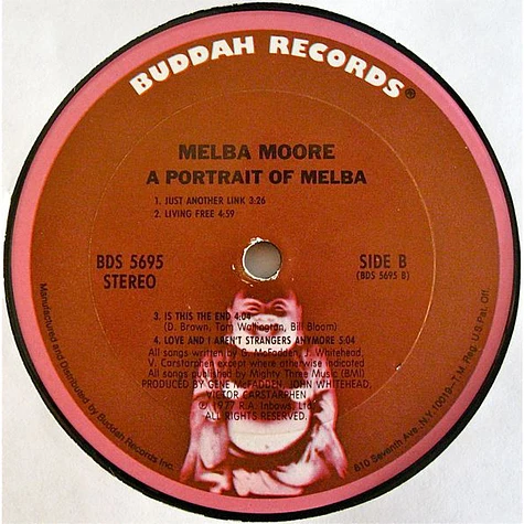 Melba Moore - A Portrait Of Melba