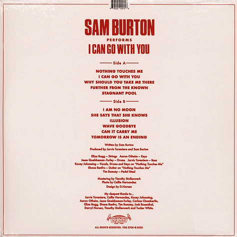 Sam Burton - I Can Go With You
