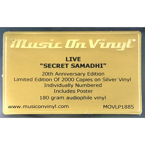 Live - Secret Samadhi