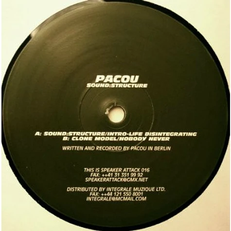 Pacou - Sound:Structure