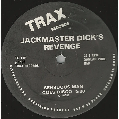 Jackmaster Dick - Sensuous Woman Goes Disco