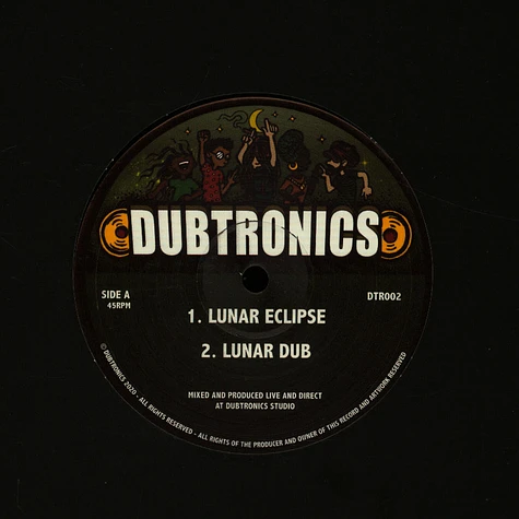 Dubtronics - Lunar Eclipse, Dub / Solar Vortex, Dub