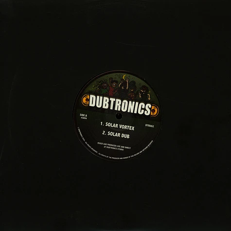 Dubtronics - Lunar Eclipse, Dub / Solar Vortex, Dub