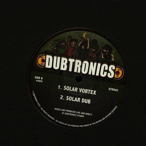 Dubtronics - Lunar Eclipse, Dub / Solar Vortex, Dub