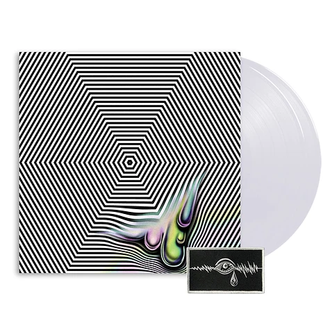 Oneohtrix Point Never - Magic Oneohtrix Point Never Clear Vinyl Edition HHV Exclusive Logo Patch and Poster Bundle