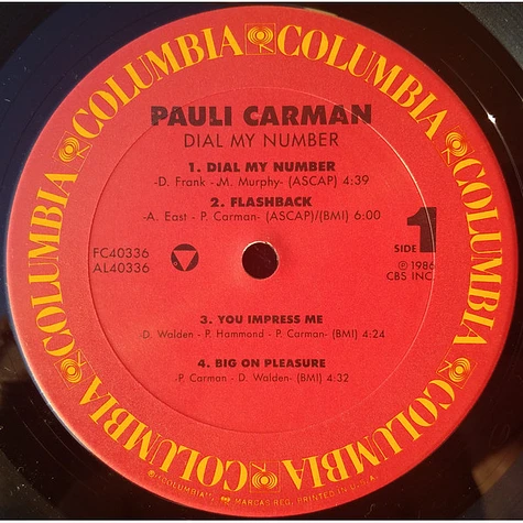 Pauli Carman - Dial My Number