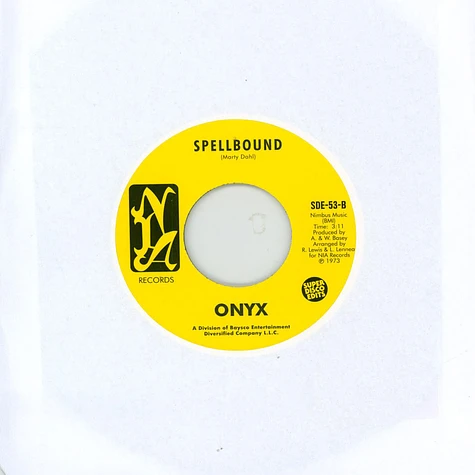Onyx - Help Me / Spellbound