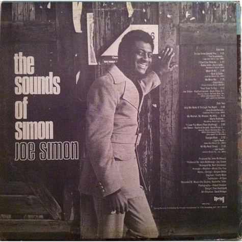 Joe Simon - The Sounds Of Simon