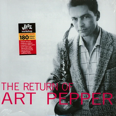 Art Pepper - The Return Of Art Pepper