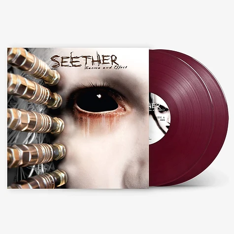 Seether - Karma And Effect Dark Red Opaque Vinyl Edition