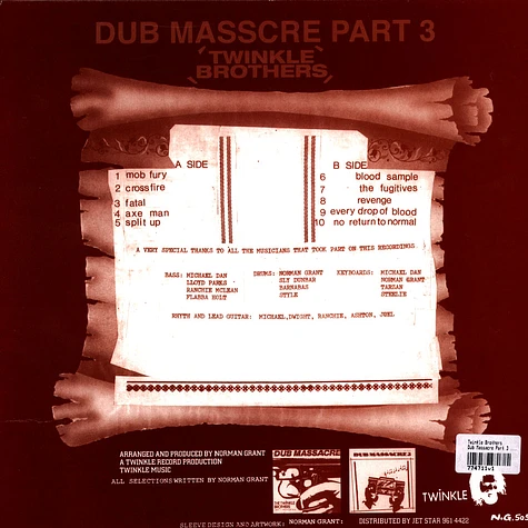 The Twinkle Brothers - Dub Massacre Part 3 Dub It Inna Roots Stylee