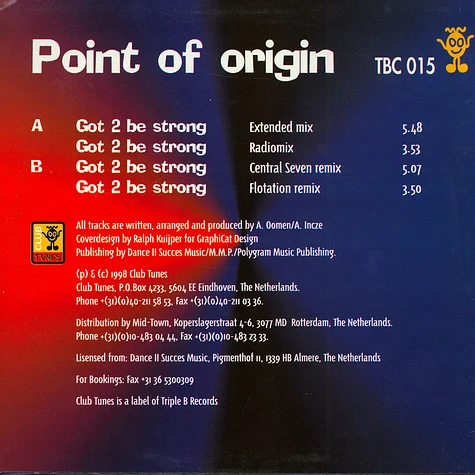 Point Of Origin - Got 2 Be Strong