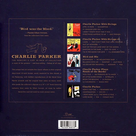 Charlie Parker - The Mercury And Clef 10-Inch LPs Limited Edition
