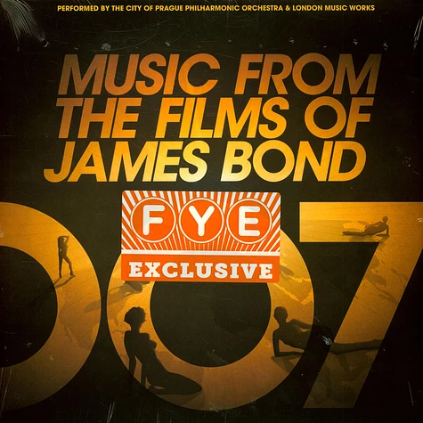 The City Of Prague Philharmonic Orchestra - Music From The Films Of James Bond Gold Vinyl Edition