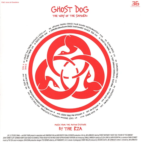 RZA - Ghost Dog: The Way Of The Samurai Red Vinyl Edition