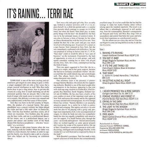 Terri Rae - It's Raining