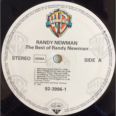 Randy Newman - The Best Of