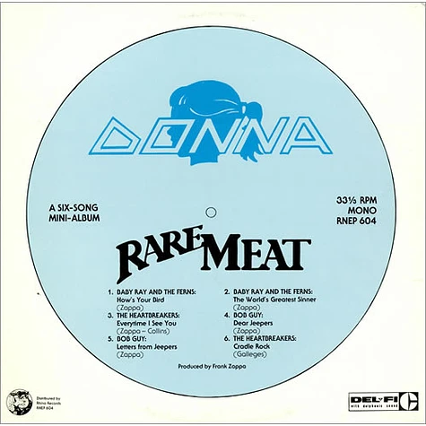 Frank Zappa - Rare Meat
