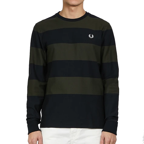 Fred Perry - Bold Stripe Pique T-Shirt